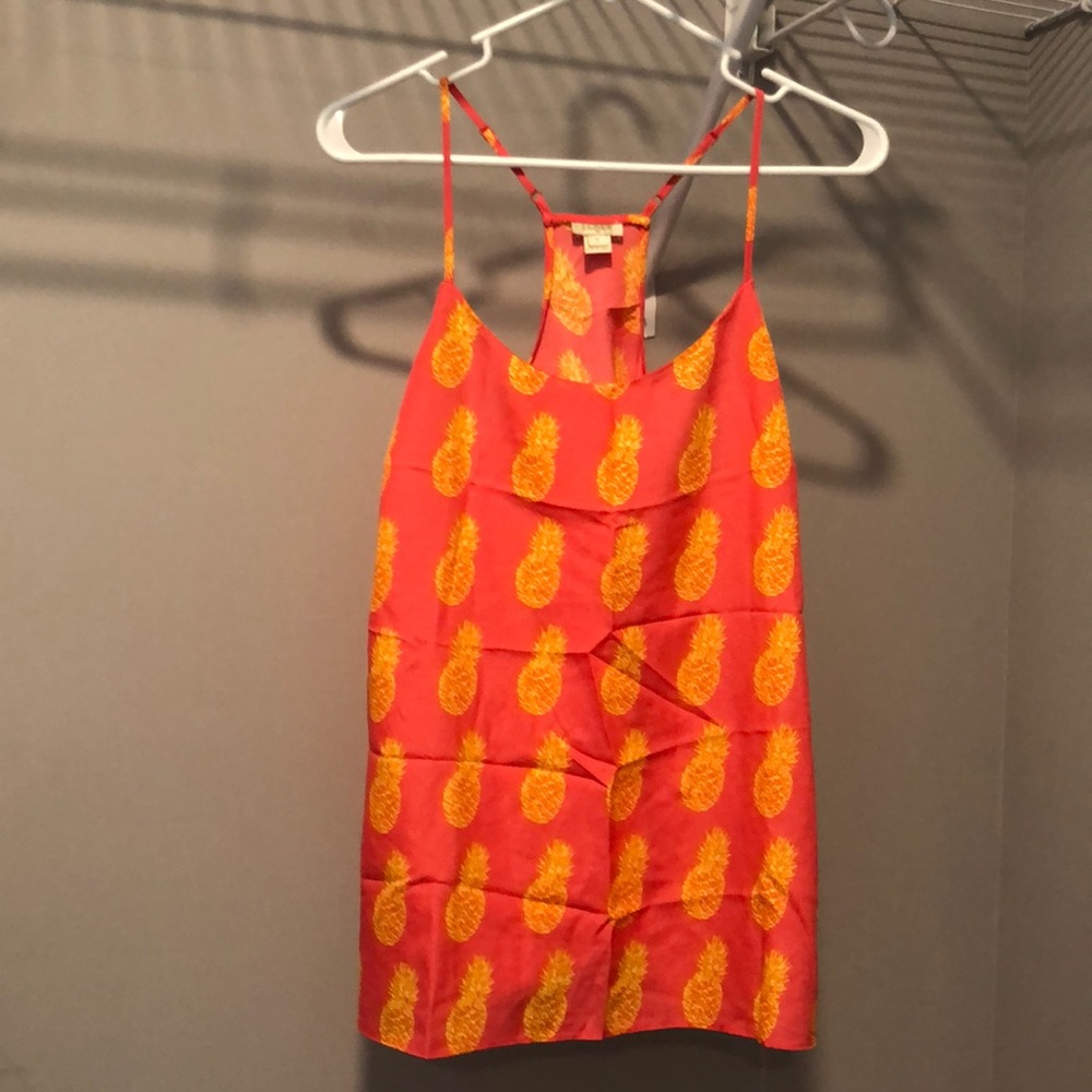 Pineapple Razorback Blouse